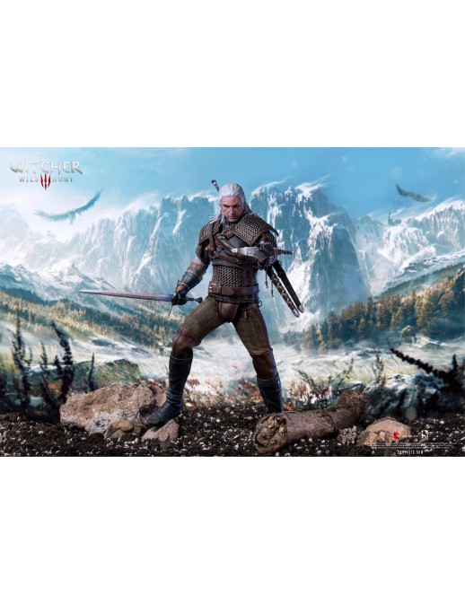 Pure Arts The Witcher 3: Wild Hunt Geralt of Rivia 1/6 Scale Action Figure