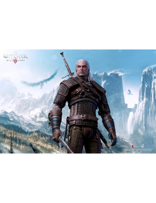 Pure Arts The Witcher 3: Wild Hunt Geralt of Rivia 1/6 Scale Action Figure