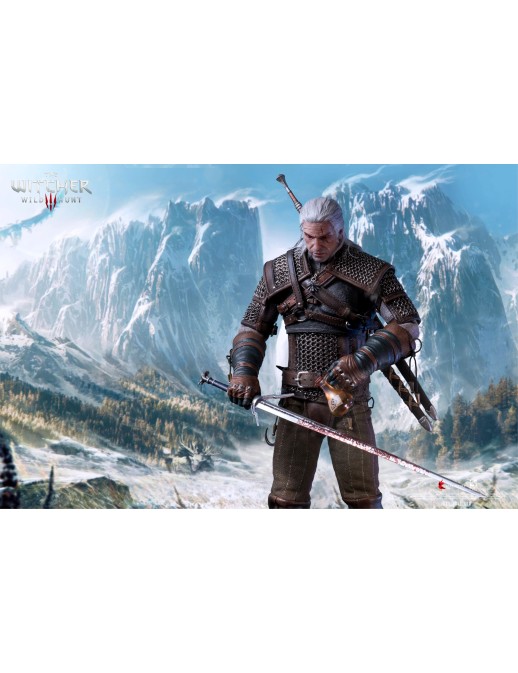 Pure Arts The Witcher 3: Wild Hunt Geralt of Rivia 1/6 Scale Action Figure