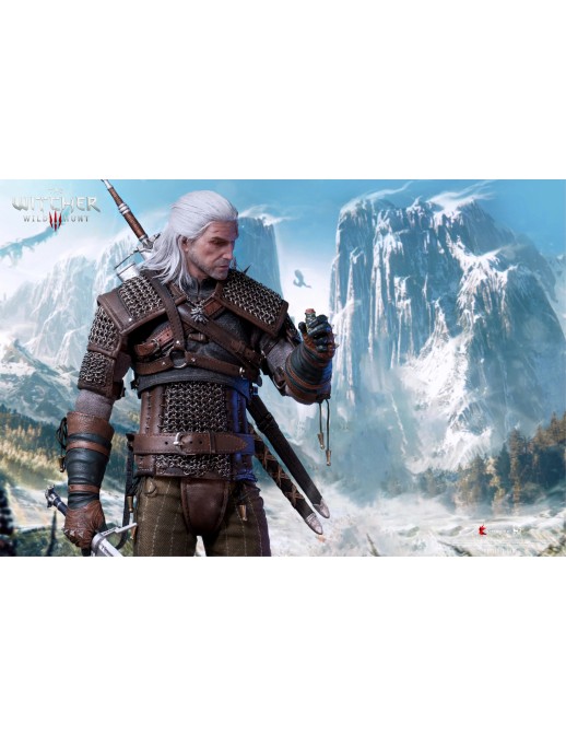 Pure Arts The Witcher 3: Wild Hunt Geralt of Rivia 1/6 Scale Action Figure