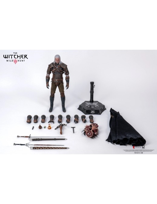 Pure Arts The Witcher 3: Wild Hunt Geralt of Rivia 1/6 Scale Action Figure