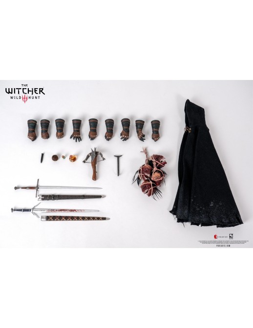 Pure Arts The Witcher 3: Wild Hunt Geralt of Rivia 1/6 Scale Action Figure