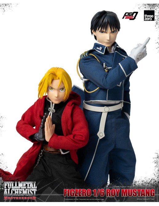Threezero FigZero Fullmetal Alchemist Brotherhood Roy Mustang