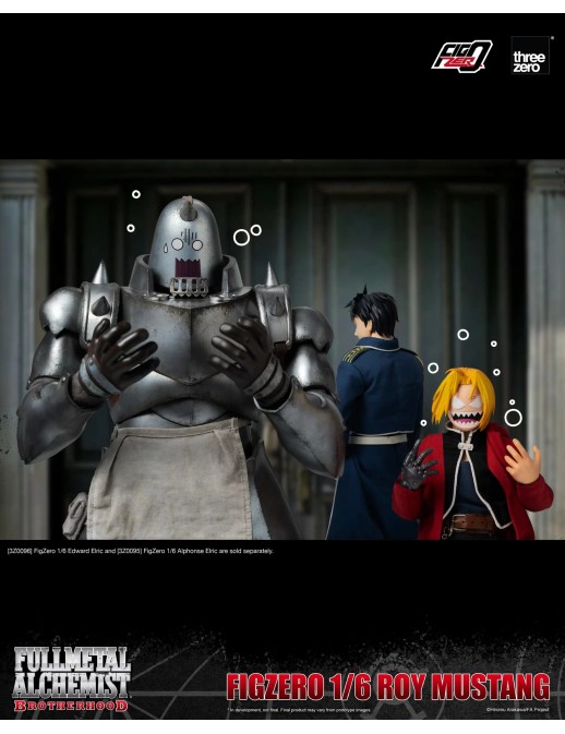 Threezero FigZero Fullmetal Alchemist Brotherhood Roy Mustang