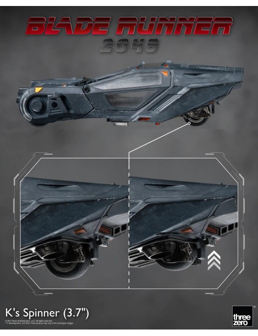 Threezero Blade Runner 2049 K's Spinner