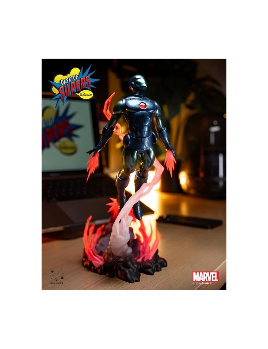 Galaxias Marvel Desktop Supers Iron Man Stealth Edition 1/8 Scale Figure Galaxias Marvel Desktop Supers Iron Man Stealth Edition 1/8 Scale Figure