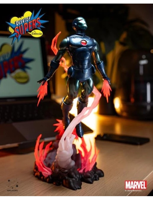Galaxias Marvel Desktop Supers Iron Man Stealth Edition 1/8 Scale Figure