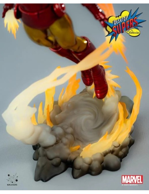 Galaxias Marvel Desktop Supers Iron Man Classic Edition 1/8 Scale Figure