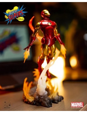 Galaxias Marvel Desktop Supers Iron Man Classic Edition 1/8 Scale Figure