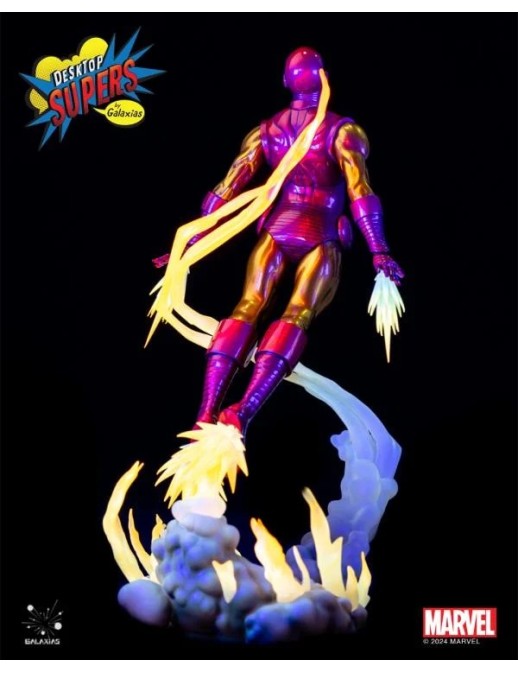 Galaxias Marvel Desktop Supers Iron Man Classic Edition 1/8 Scale Figure