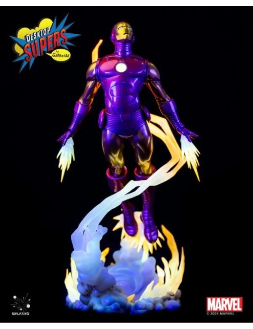 Galaxias Marvel Desktop Supers Iron Man Classic Edition 1/8 Scale Figure