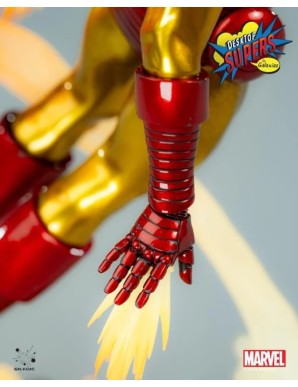Galaxias Marvel Desktop Supers Iron Man Classic Edition 1/8 Scale Figure