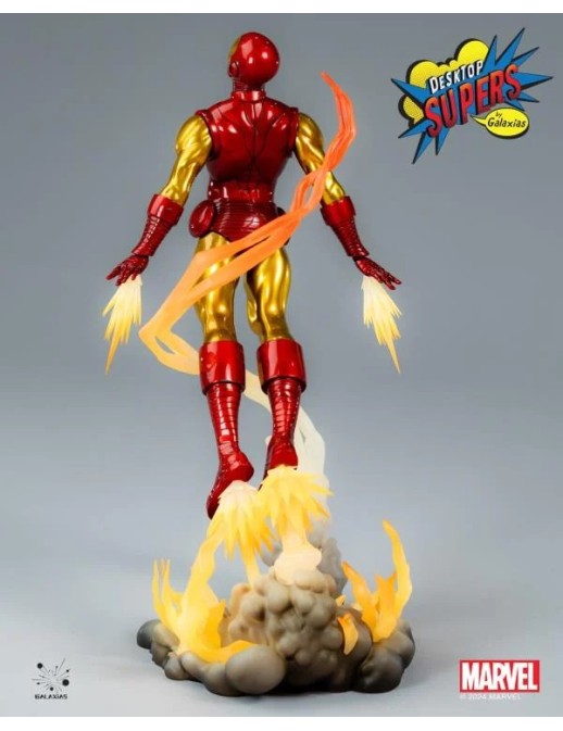 Galaxias Marvel Desktop Supers Iron Man Classic Edition 1/8 Scale Figure