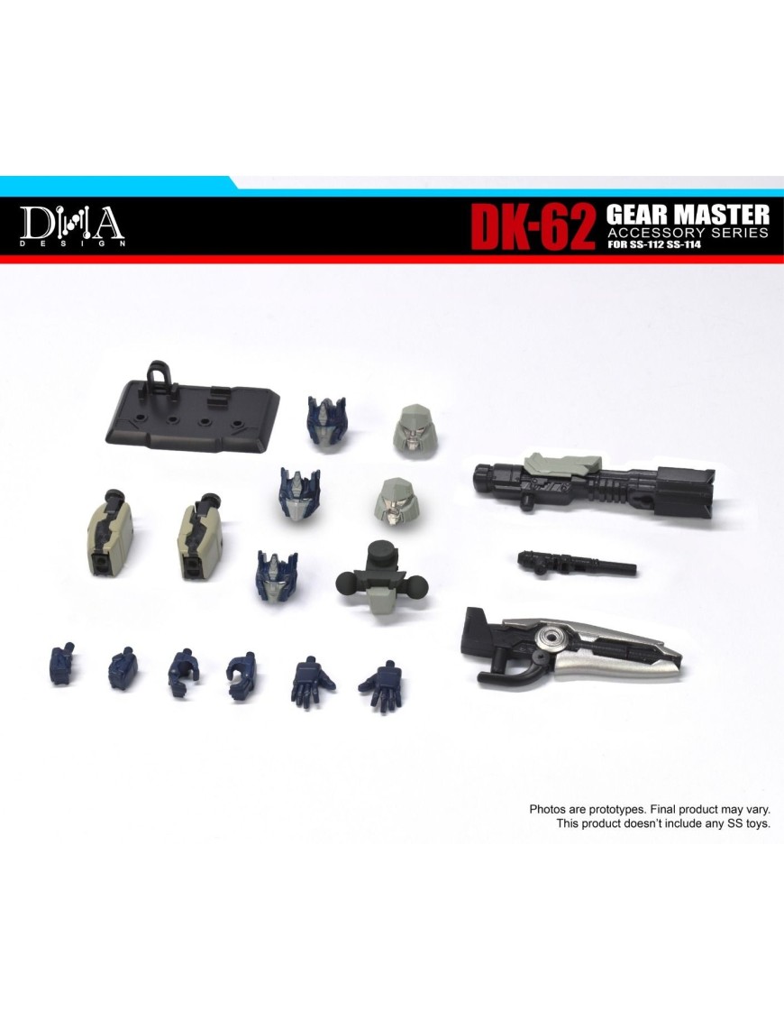 DNA Design DK-62 Upgrade Kit for Gear Master SS-112 & SS-114 DNA Design DK-62 Upgrade Kit for Gear Master SS-112 & SS-114