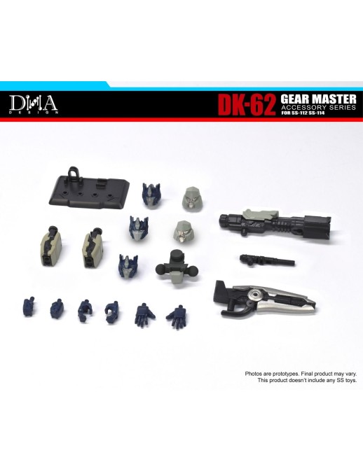 DNA Design DK-62 Upgrade Kit for Gear Master SS-112 & SS-114