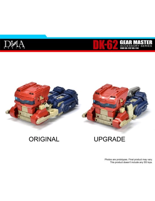 DNA Design DK-62 Upgrade Kit for Gear Master SS-112 & SS-114