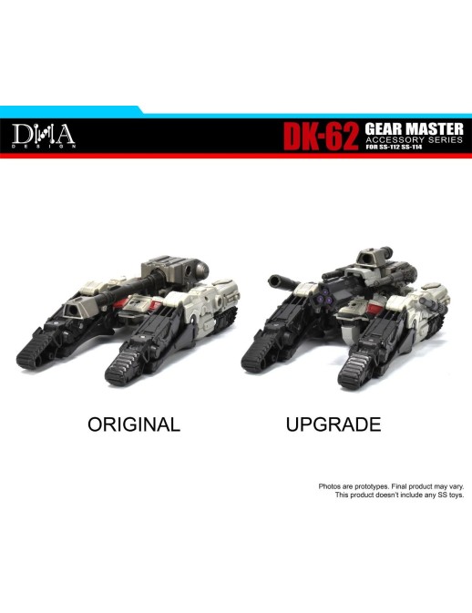DNA Design DK-62 Upgrade Kit for Gear Master SS-112 & SS-114