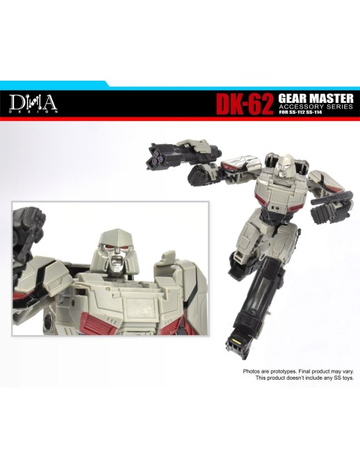 DNA Design DK-62 Upgrade Kit for Gear Master SS-112 & SS-114