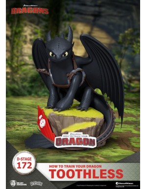 Beast Kingdom D-Select D-172 How To Train Your Dragon Toothless