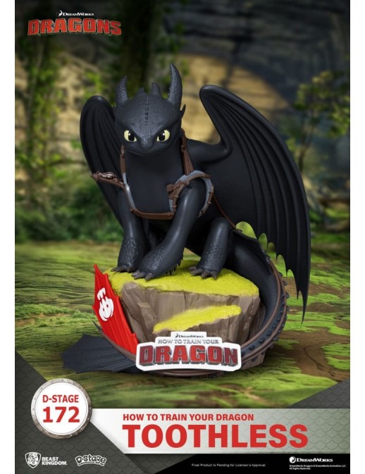 Beast Kingdom D-Select D-172 How To Train Your Dragon Toothless