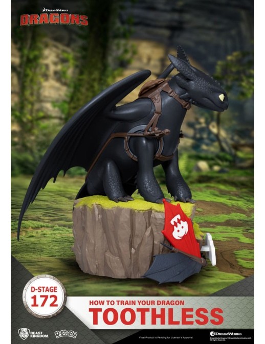 Beast Kingdom D-Select D-172 How To Train Your Dragon Toothless