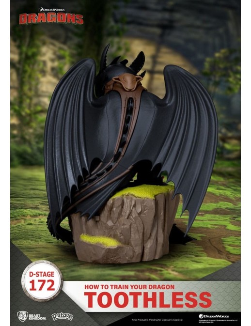 Beast Kingdom D-Select D-172 How To Train Your Dragon Toothless