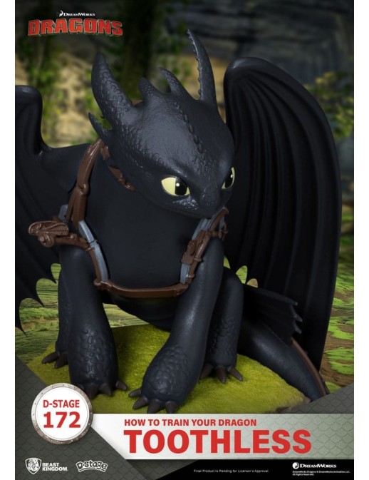 Beast Kingdom D-Select D-172 How To Train Your Dragon Toothless