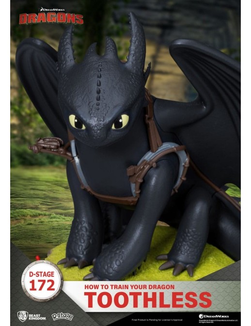 Beast Kingdom D-Select D-172 How To Train Your Dragon Toothless