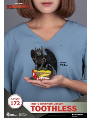 Beast Kingdom D-Select D-172 How To Train Your Dragon Toothless