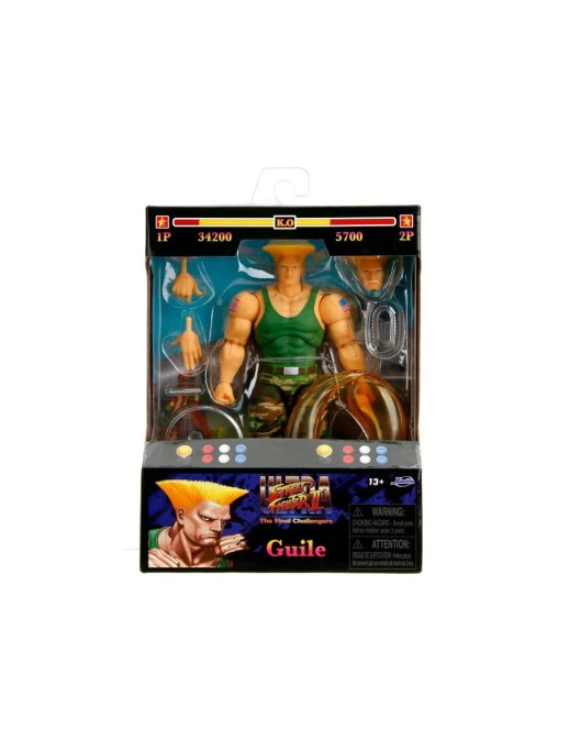 Jada Ultra Street Fighter II The Final Challengers Guile