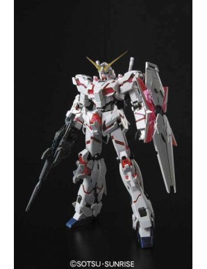 Bandai Master Grade MG 1/100 Mobile Suit Gundam RX-0 Unicorn Gundam Screen Image HD Color + MS Cage