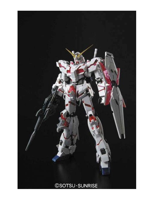 Bandai Master Grade MG 1/100 Mobile Suit Gundam RX-0 Unicorn Gundam Screen Image HD Color + MS Cage