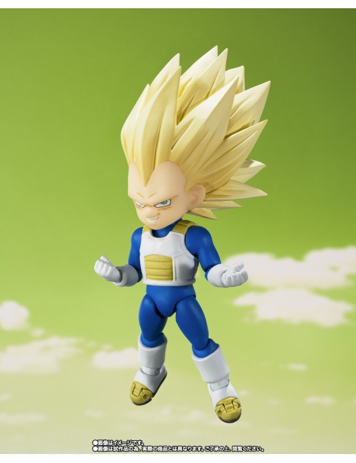 Bandai S.H. Figuarts Dragon Ball Daima Vegeta Super Saiyan 3 Mini