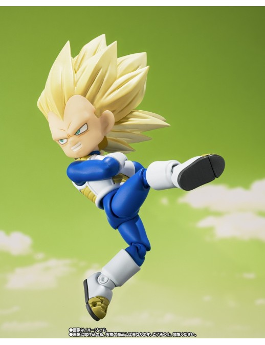 Bandai S.H. Figuarts Dragon Ball Daima Vegeta Super Saiyan 3 Mini