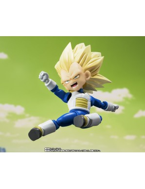 Bandai S.H. Figuarts Dragon Ball Daima Vegeta Super Saiyan 3 Mini
