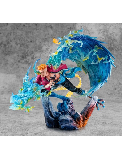 Megahouse P.O.P. Portrait of Pirates One Piece MAS-MAXIMUM Whitebeard Pirates Captain 1st Squadron Marco The Phoenix