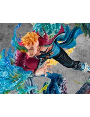 Megahouse P.O.P. Portrait of Pirates One Piece MAS-MAXIMUM Whitebeard Pirates Captain 1st Squadron Marco The Phoenix