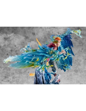 Megahouse P.O.P. Portrait of Pirates One Piece MAS-MAXIMUM Whitebeard Pirates Captain 1st Squadron Marco The Phoenix