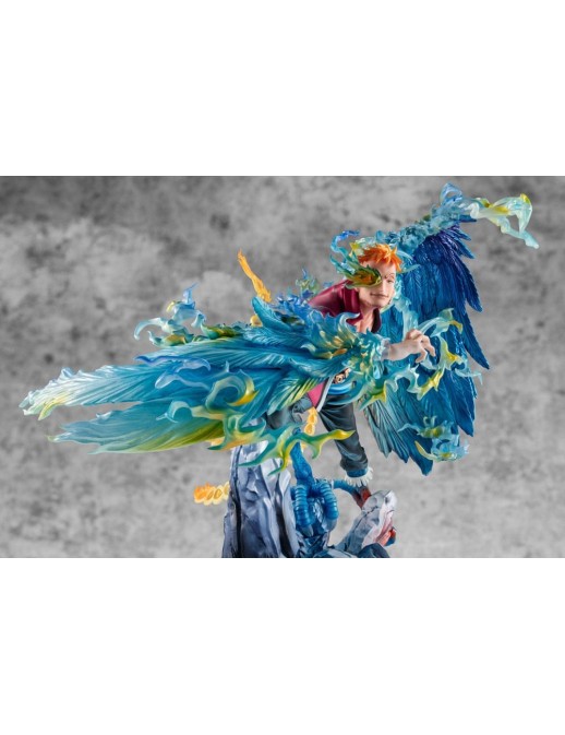 Megahouse P.O.P. Portrait of Pirates One Piece MAS-MAXIMUM Whitebeard Pirates Captain 1st Squadron Marco The Phoenix