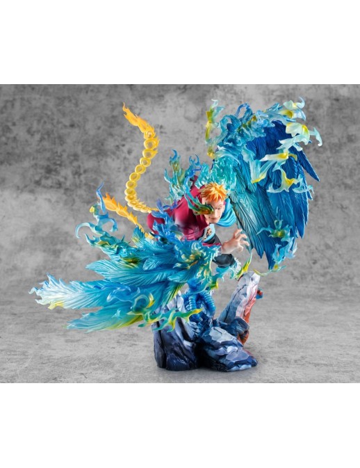 Megahouse P.O.P. Portrait of Pirates One Piece MAS-MAXIMUM Whitebeard Pirates Captain 1st Squadron Marco The Phoenix