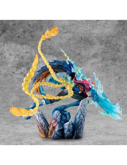 Megahouse P.O.P. Portrait of Pirates One Piece MAS-MAXIMUM Whitebeard Pirates Captain 1st Squadron Marco The Phoenix