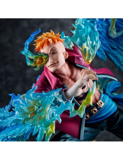 Megahouse P.O.P. Portrait of Pirates One Piece MAS-MAXIMUM Whitebeard Pirates Captain 1st Squadron Marco The Phoenix