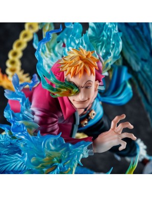 Megahouse P.O.P. Portrait of Pirates One Piece MAS-MAXIMUM Whitebeard Pirates Captain 1st Squadron Marco The Phoenix
