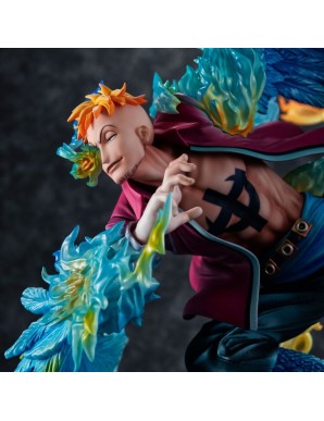 Megahouse P.O.P. Portrait of Pirates One Piece MAS-MAXIMUM Whitebeard Pirates Captain 1st Squadron Marco The Phoenix