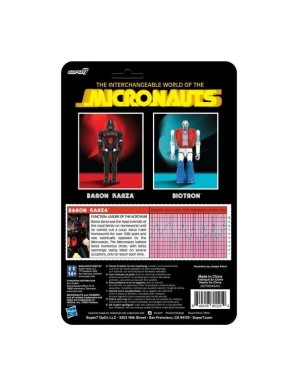 Super7 ReAction+ Micronauts Baron Karza