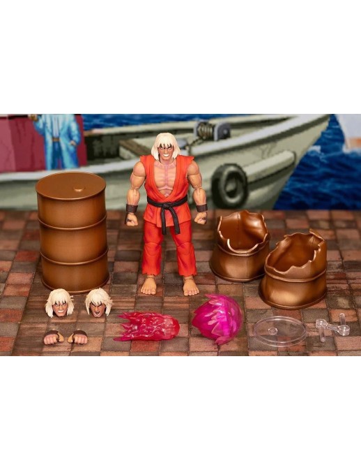 Jada Ultra Street Fighter II The Final Challengers Violent Ken SDCC 2024 Exclusive
