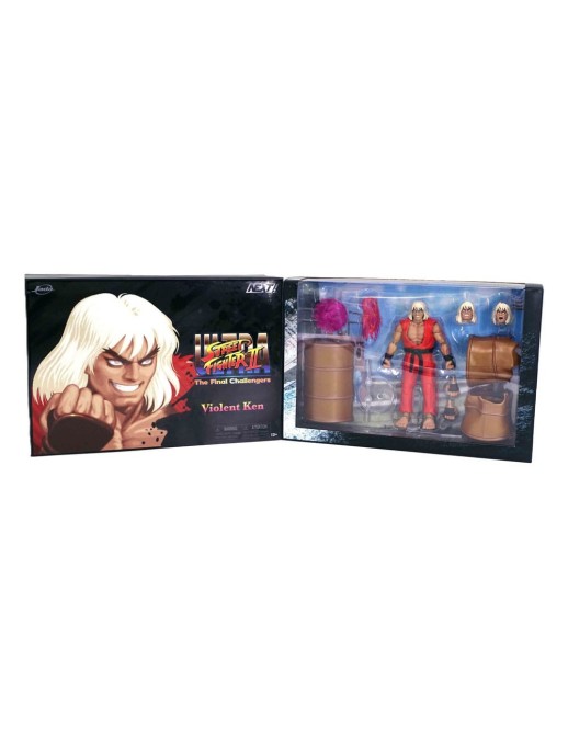 Jada Ultra Street Fighter II The Final Challengers Violent Ken SDCC 2024 Exclusive