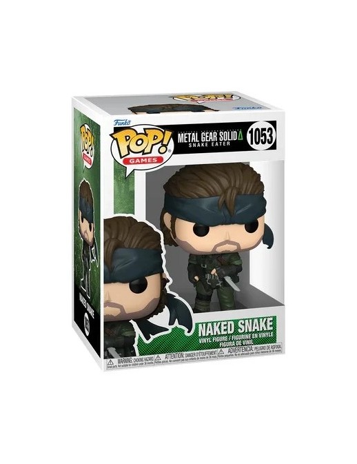 Funko POP! Games 1053 Metal Gear Solid Δ Snake Eater Naked Snake
