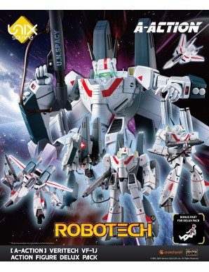 Unix Square A-Action Series Veritech VF-1J Deluxe Set