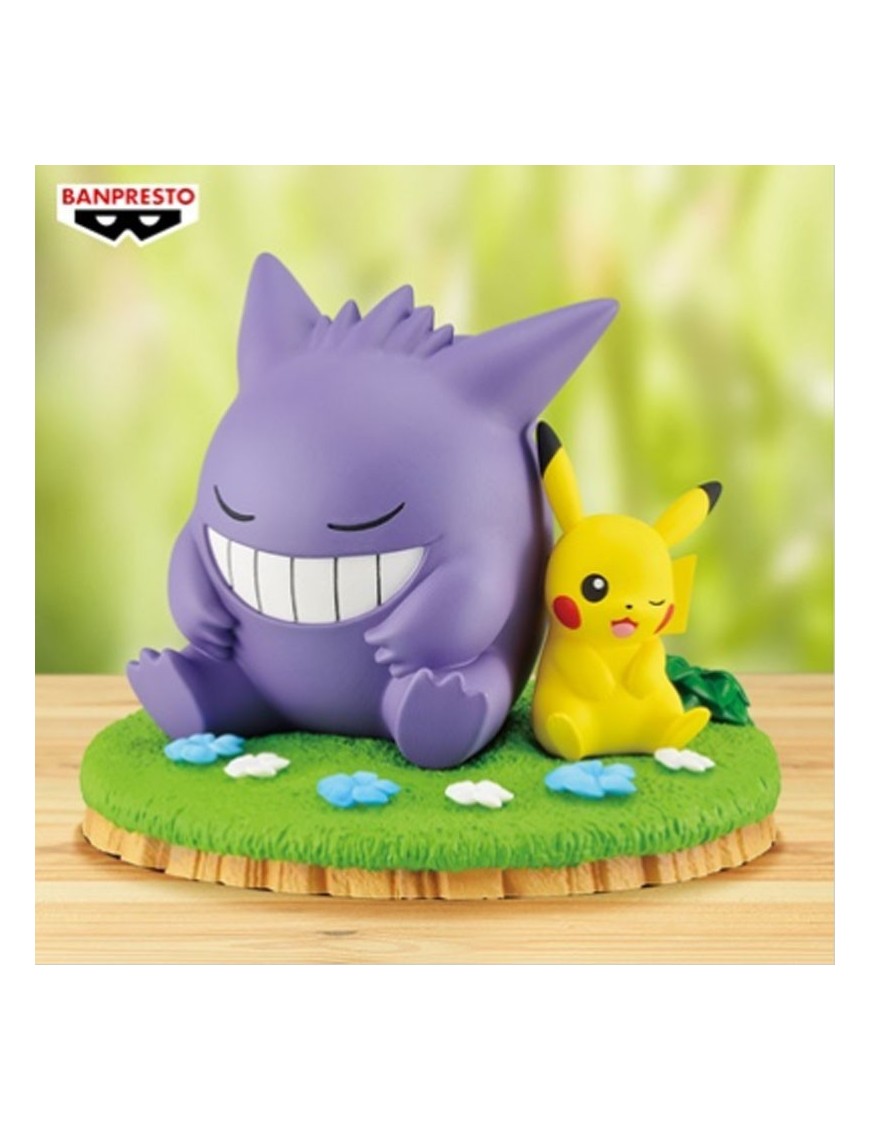 Banpresto Pokémon Relax Time Gengar & Pikachu Banpresto Pokémon Relax Time Gengar & Pikachu